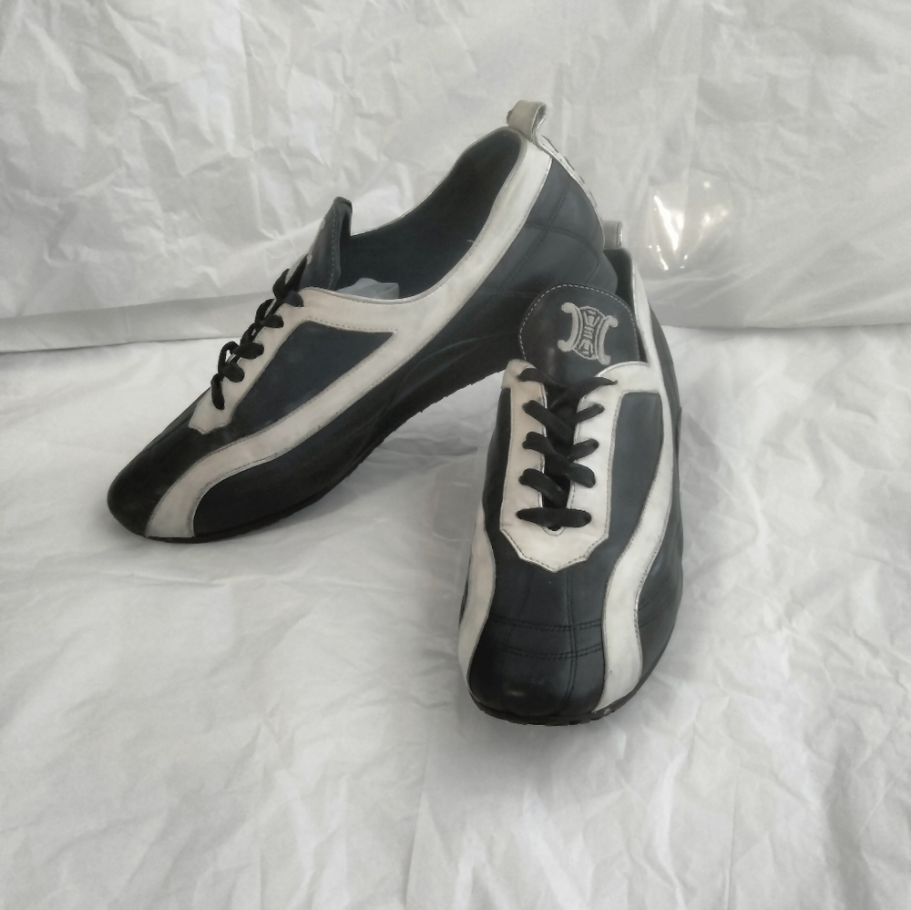 Celine boogie vtg Womens sneakers Shoes size 39.5 - Picture 6 of 16